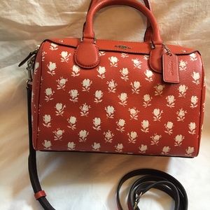 Coach 38160 Mini Floral Bennett Satchel NWT